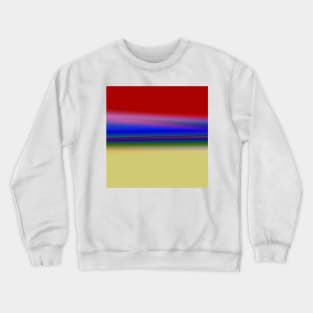 RED YELLOW BLUE TEXTURE ART Crewneck Sweatshirt